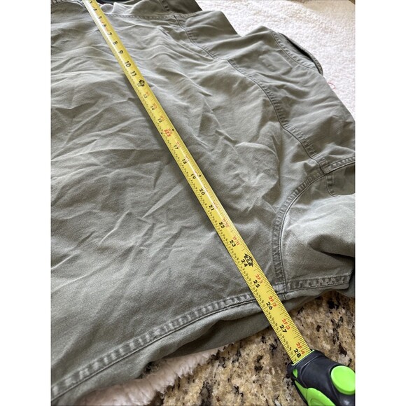 Levi's Denim Shirt Men's XL Distressed Rips Long sleeve button front - Picture 9 of 11